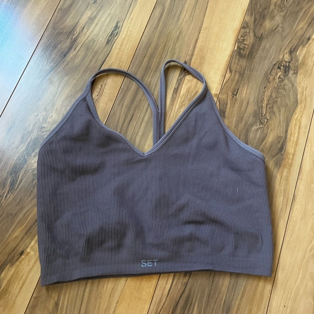 Set active bra top